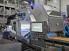 COMPASS optical sorter for IQF products from Key Technology