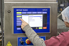 Mettler-Toledo x-ray system control panel