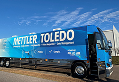 METTLER TOLEDO bemonstration bus